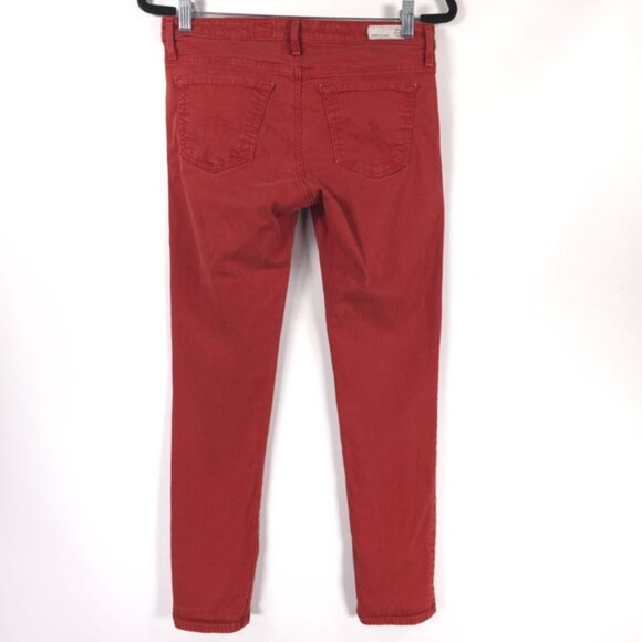 AG ADRIANO GOLDSCHMIED The‎ Stevie Ankle Slim Straight Leg Jeans USA🇺🇸MADE 28R - Picture 3 of 12